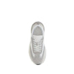 White Rubber Athletic Sneakers