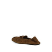 Brown Calf Leather Bos Taurus Slip-On Loafers