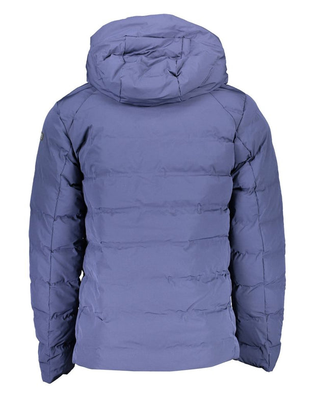Blue Elastane Jacket