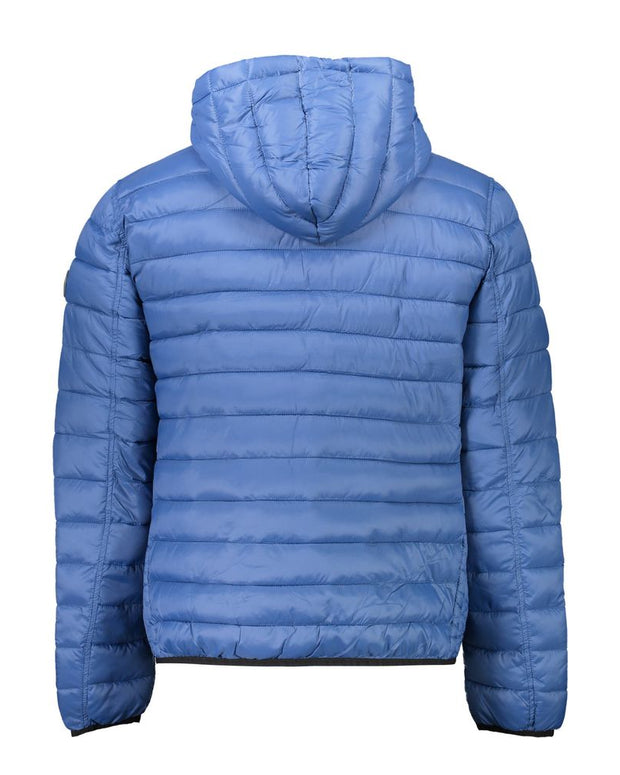 Blue Nylon Jacket