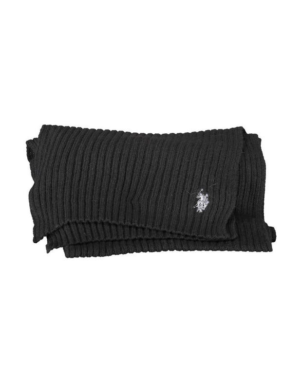 Black Wool Scarf