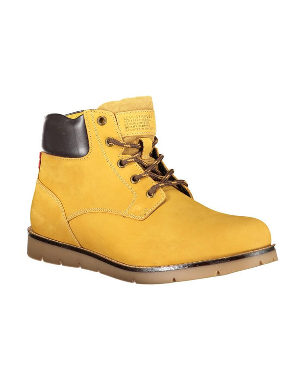 Yellow Polyester Boot