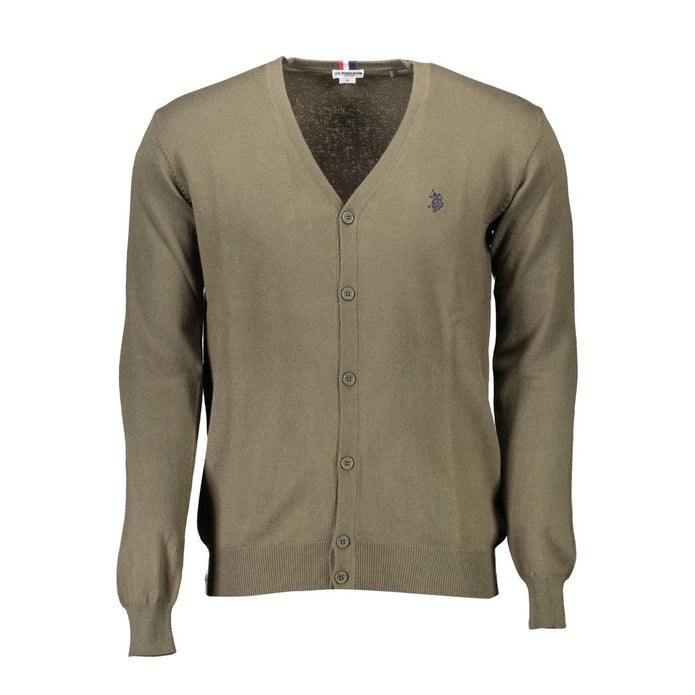 Green Cotton Sweater