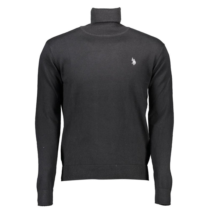 Black Cotton Sweater