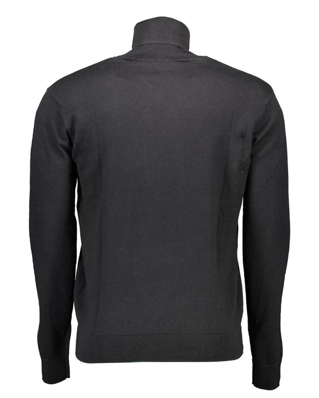Black Cotton Sweater
