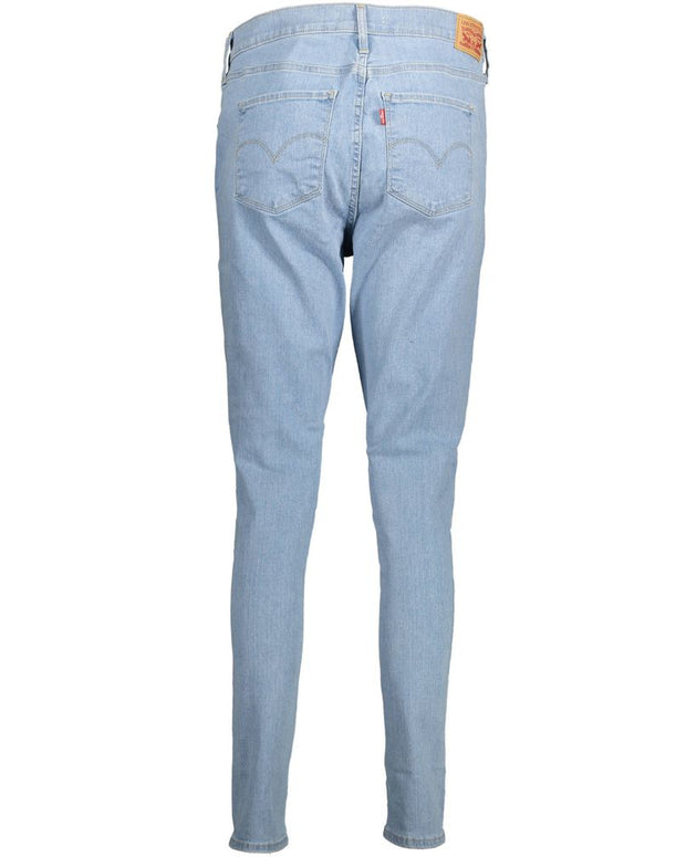 Blue Cotton Jeans & Pant
