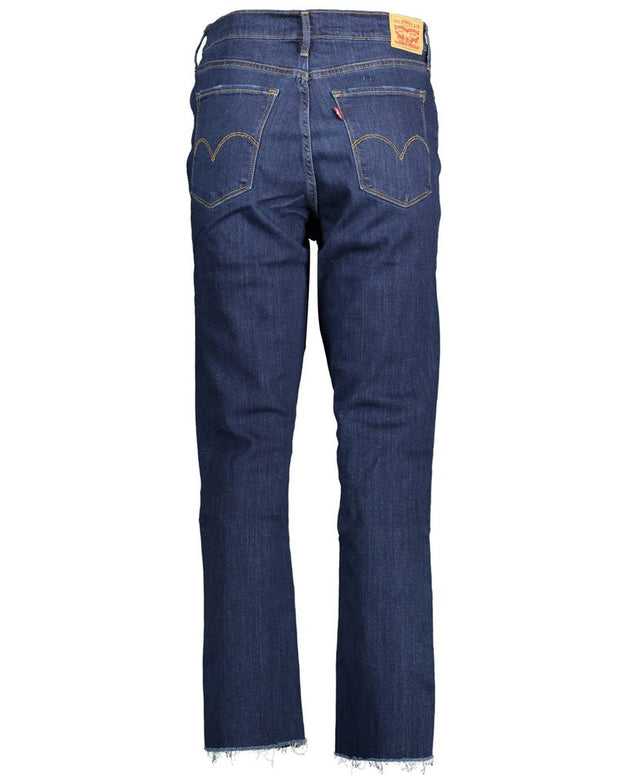 Blue Cotton Jeans & Pant