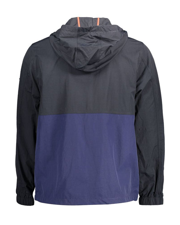 Blue Polyamide Jacket