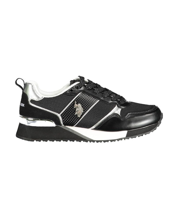 White Polyester Sneaker