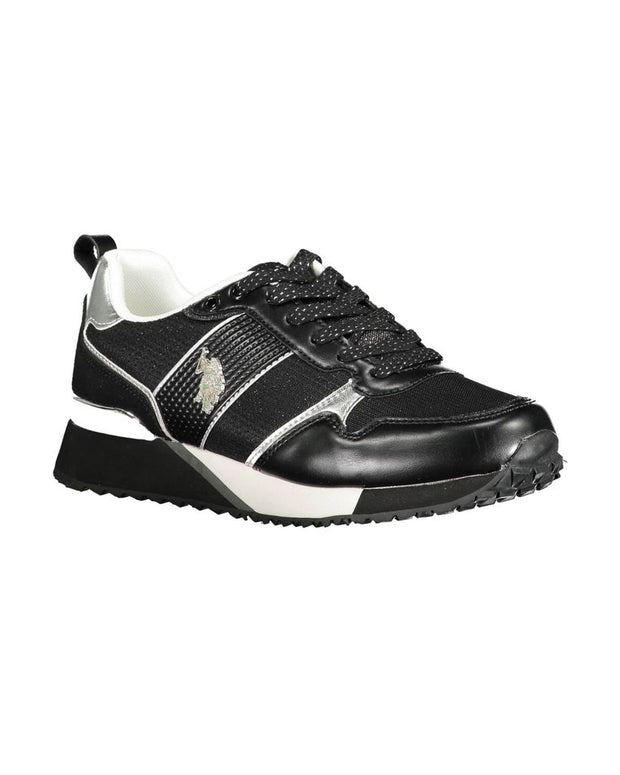 White Polyester Sneaker