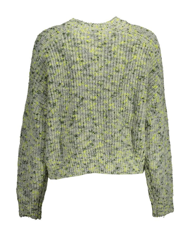 Green Polyester Sweater