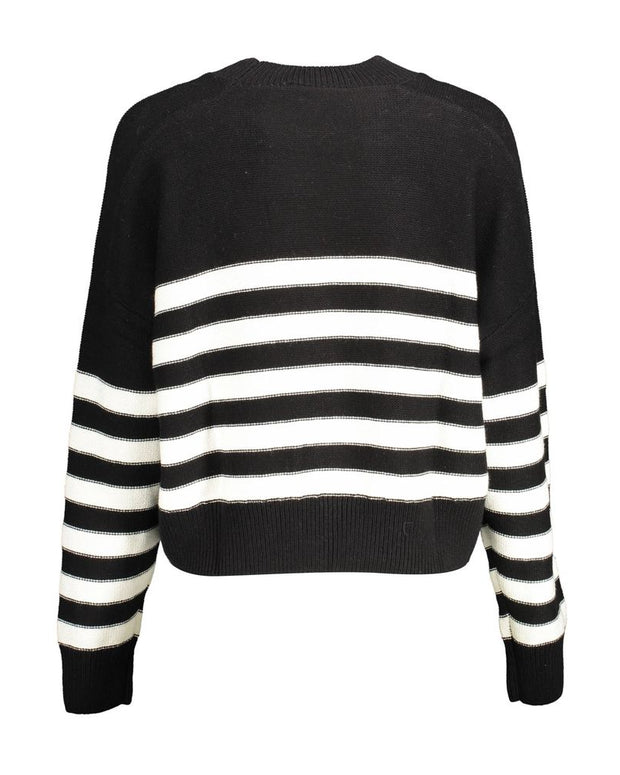 Black Cotton Sweater