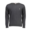 Black Cotton Sweater