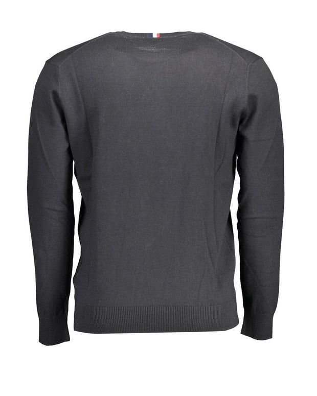 Black Cotton Sweater