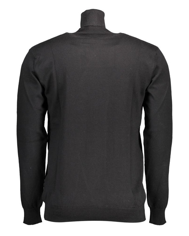 Black Cotton Sweater