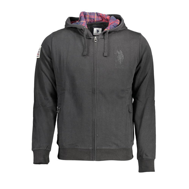Black Cotton Sweater