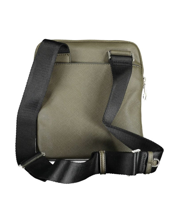 Green Polyamide Shoulder Bag
