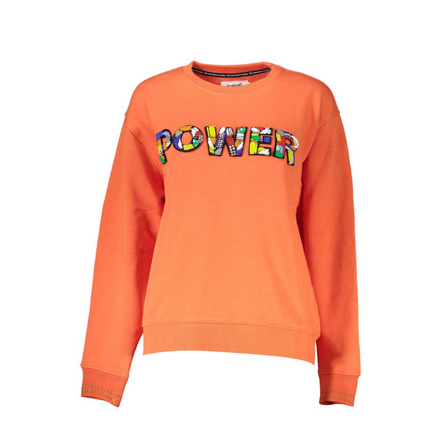 Orange Cotton Sweater
