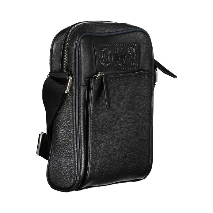 Black Leather Shoulder Bag