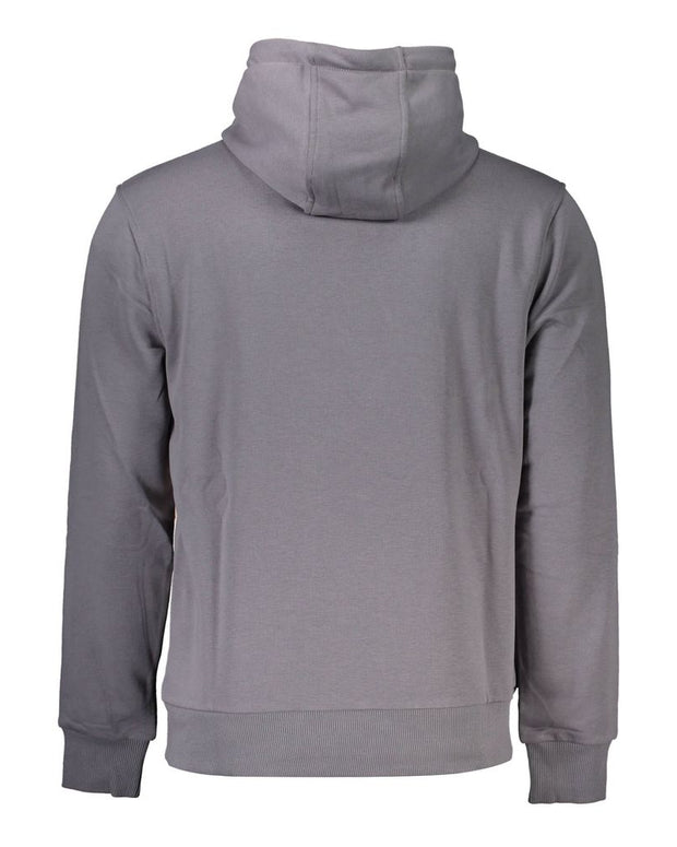 Gray Cotton Men Sweater