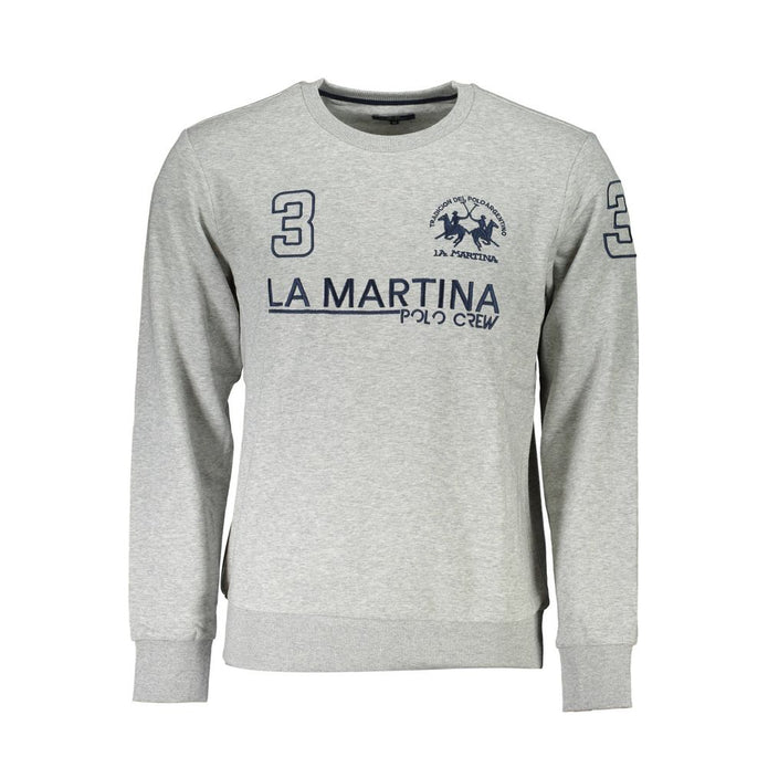 Gray Cotton Sweater