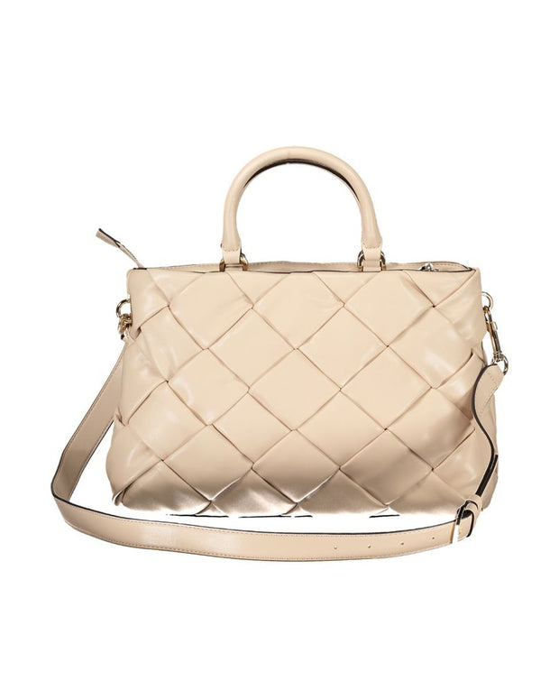 Pink Polyethylene Handbag