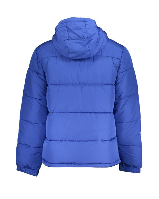 Blue Polyester Jacket