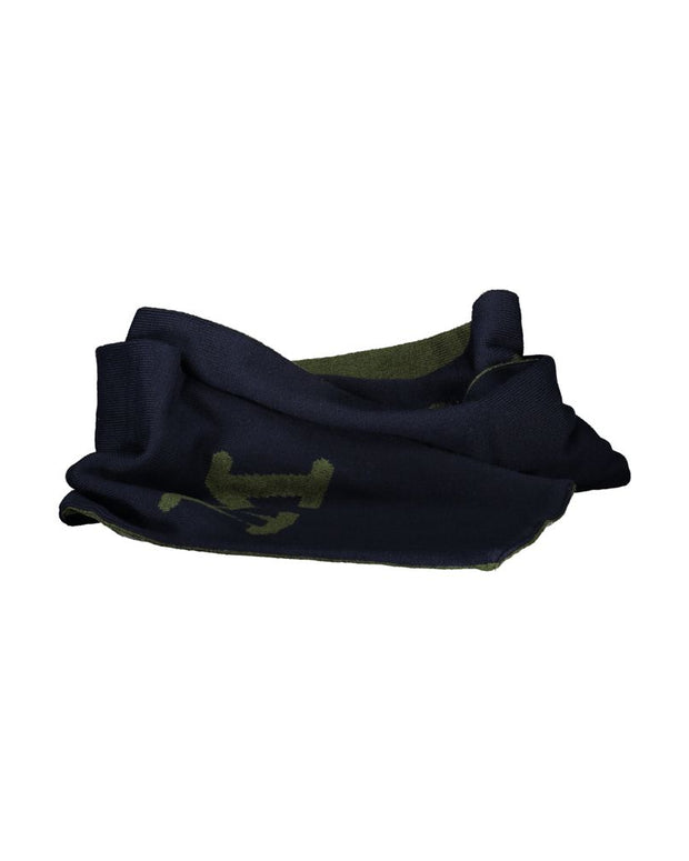 Green Polyester Scarf