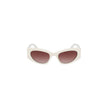 White Acetate Sunglasses