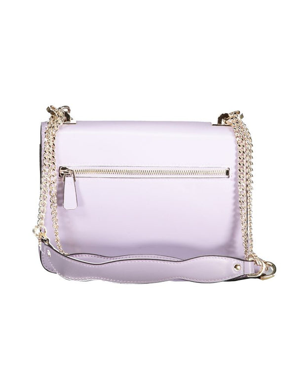 Purple Polyethylene Handbag