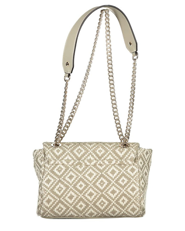 Gray Polyethylene Handbag