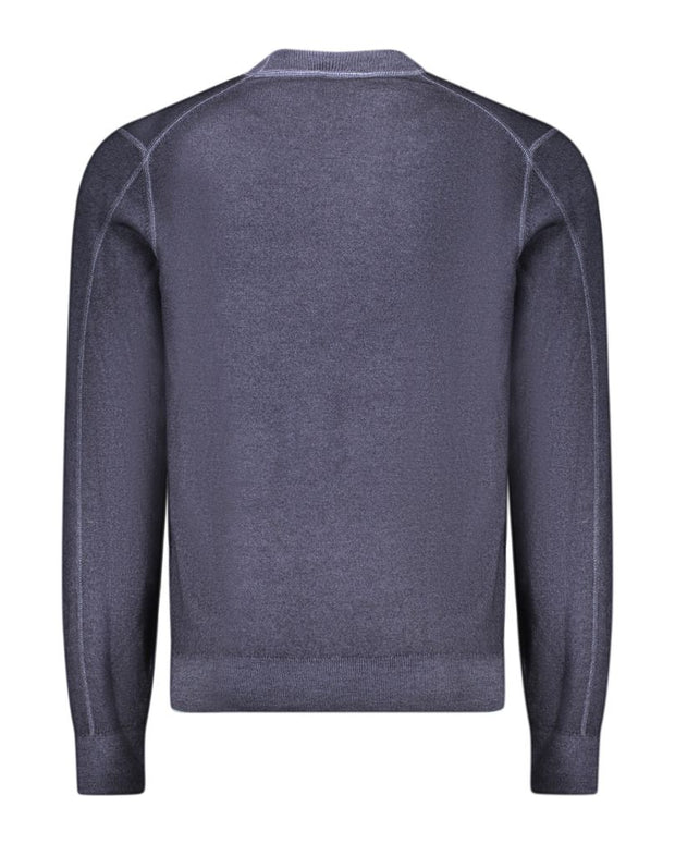Blue Wool Sweater