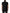 Black Sleeveless Parka Logo Plaque Jacket