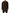 Brown Polyester Logo Monogram Coat Jacket