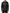 Black Polyester Button Down Biker Jacket