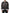 Black Polyester Heart Print Bomber Jacket