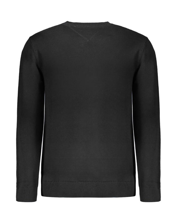 Black Cotton Sweater
