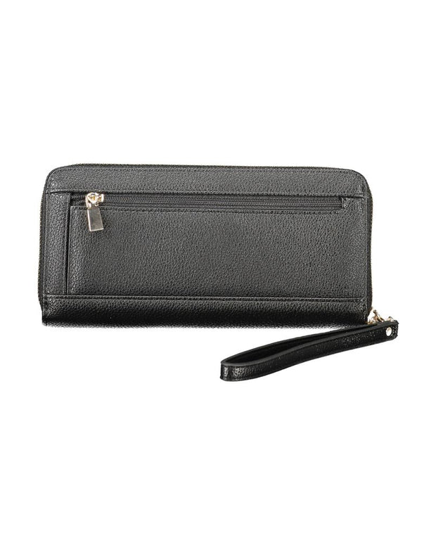 Black Polyethylene Women Wallet