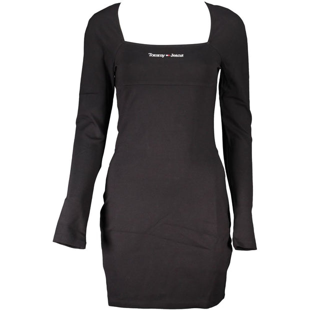 Black Elastane Dress