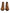 Brown Leopard Calf Fur Ankle Boots Shoes