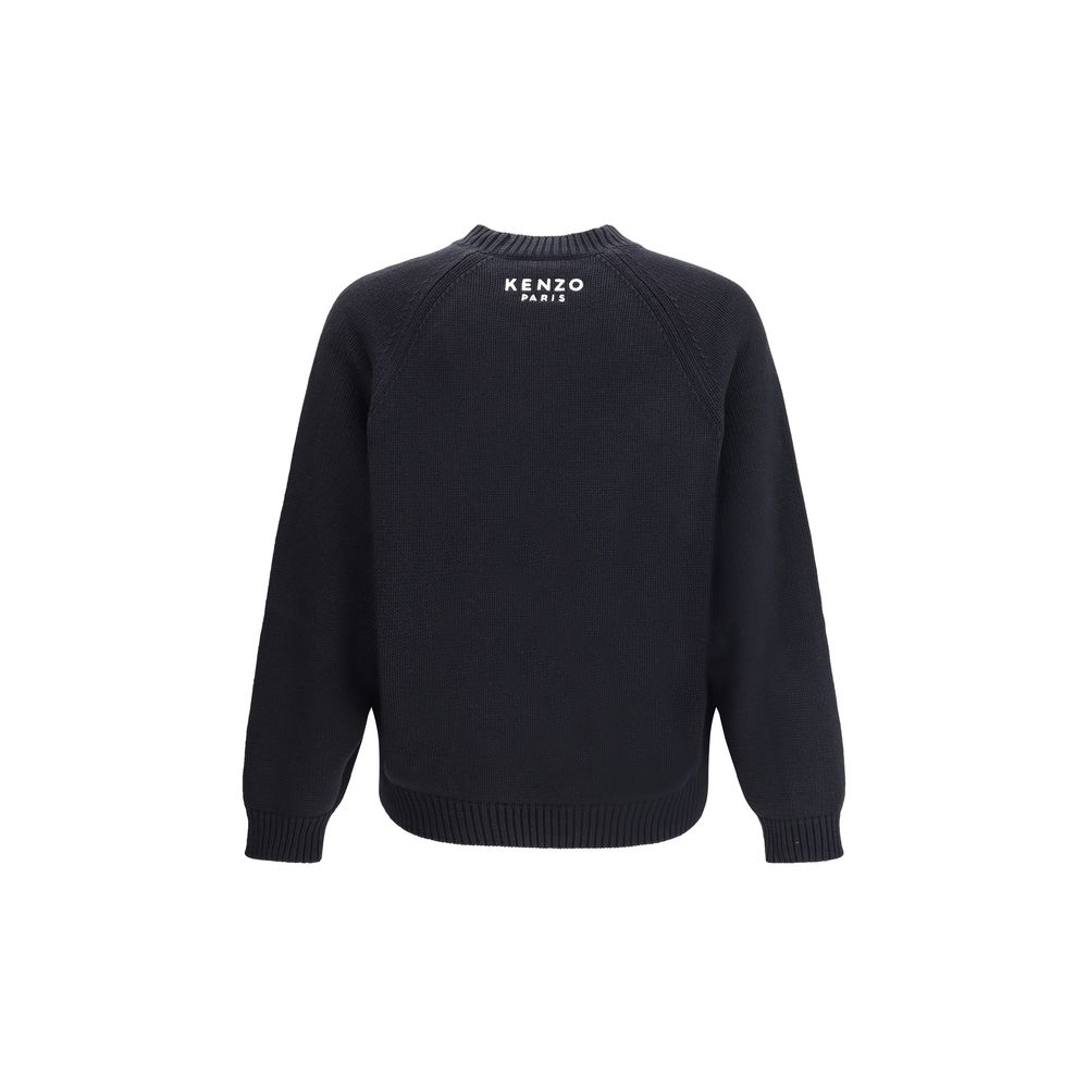 Black Cotton Sweatshirt