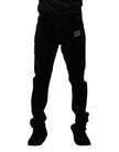 Black Cotton Men Dress Formal Trouser Pants