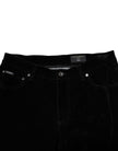Black Cotton Men Dress Formal Trouser Pants