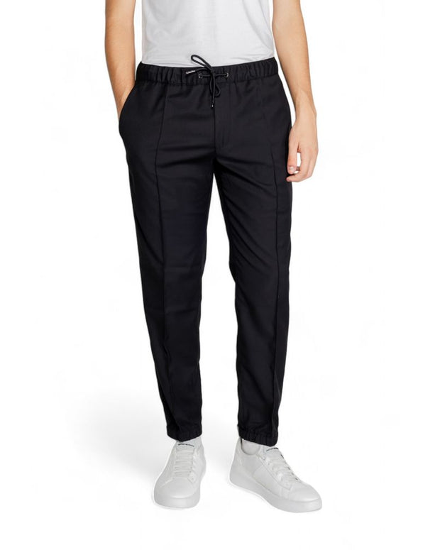 Black Polyester Pant
