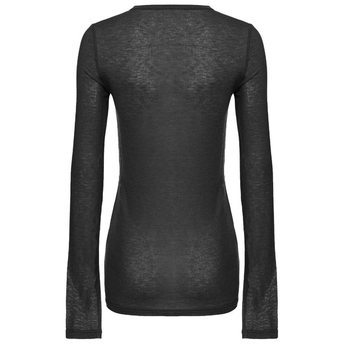 Black Viscose Sweater