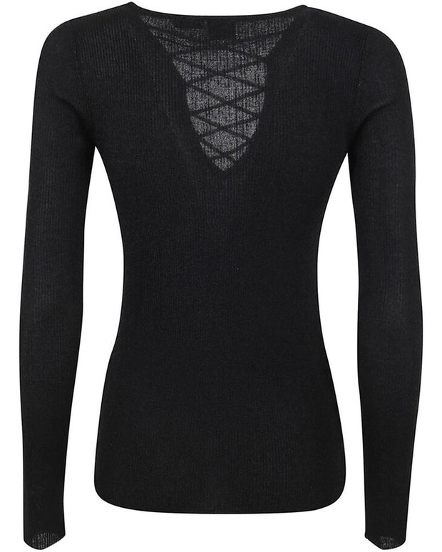 Black Viscose Sweater