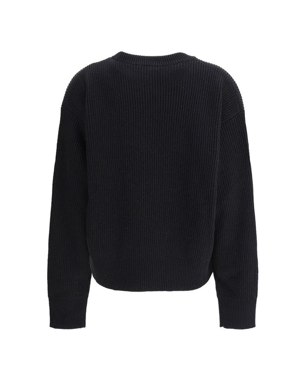 Barocco Leaf Embroidered Sweater