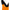 Orange Polyester One-Piece Swimsuit