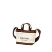 Beige Cotton Tote Bag