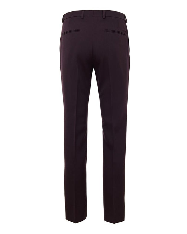 Bordeaux Wool Jeans Denim